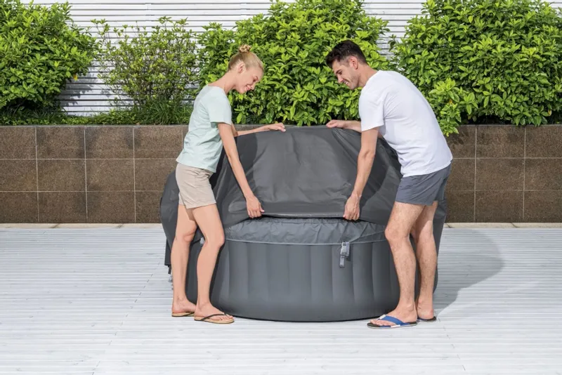 Bestway Lay-Z Spa Isolerende Beschermhoes - Ø 216 Cm 5 Bestway Lay-Z Spa Isolerende Beschermhoes - Ø 216 Cm - Afbeelding 5