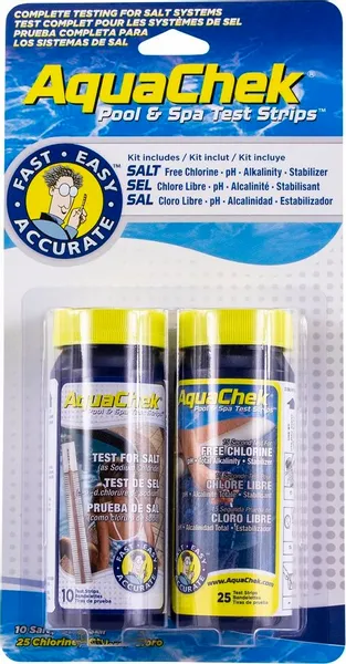 AquaChek Teststrips + Teststrips Voor Zoutwaterzwembaden 3 AquaChek Teststrips + Teststrips Voor Zoutwaterzwembaden - Afbeelding 3
