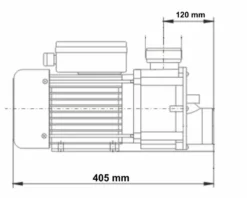 LX JA200 Spa Massagepomp 2 PK - 1 Speed -Bestway Winkel 3593.2