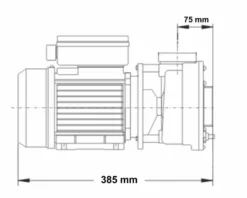 LX LP200 Spa Massagepomp 2 PK - 1 Speed -Bestway Winkel 3765.2 1