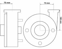 LX LP250 Spa Massagepomp 2,5 PK - 1 Speed -Bestway Winkel 3766.22n