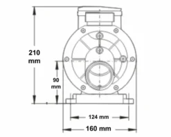 LX TDA75 Spa Circulatiepomp 0,75 PK 16 LX TDA75 Spa Circulatiepomp 0,75 PK -Bestway Winkel 3769.3 1