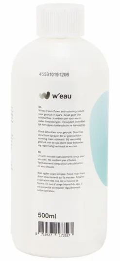 W'eau Foam Down Ontschuimingsmiddel - 500 Ml -Bestway Winkel 789 2 1