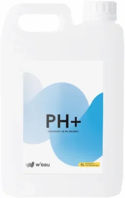 W'eau Vloeibare PH Plus - 5 Liter
