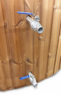 Houtgestookte Hottub Met Filteraansluiting - 4-6 Personen - Wit -Bestway Winkel connenctions of filtration 1