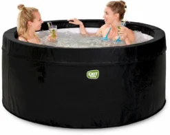 EXIT TOYS EXIT Leather Premium Opbouw Spa - 2-4 Persoons -Bestway Winkel exit leather premium 4 opblaasbare spa sfeer