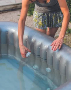 NetSpa Canyon Opblaasbare Spa - 4 Persoons -Bestway Winkel netspa canyon opblaasbare jacuzzi 4persoons6